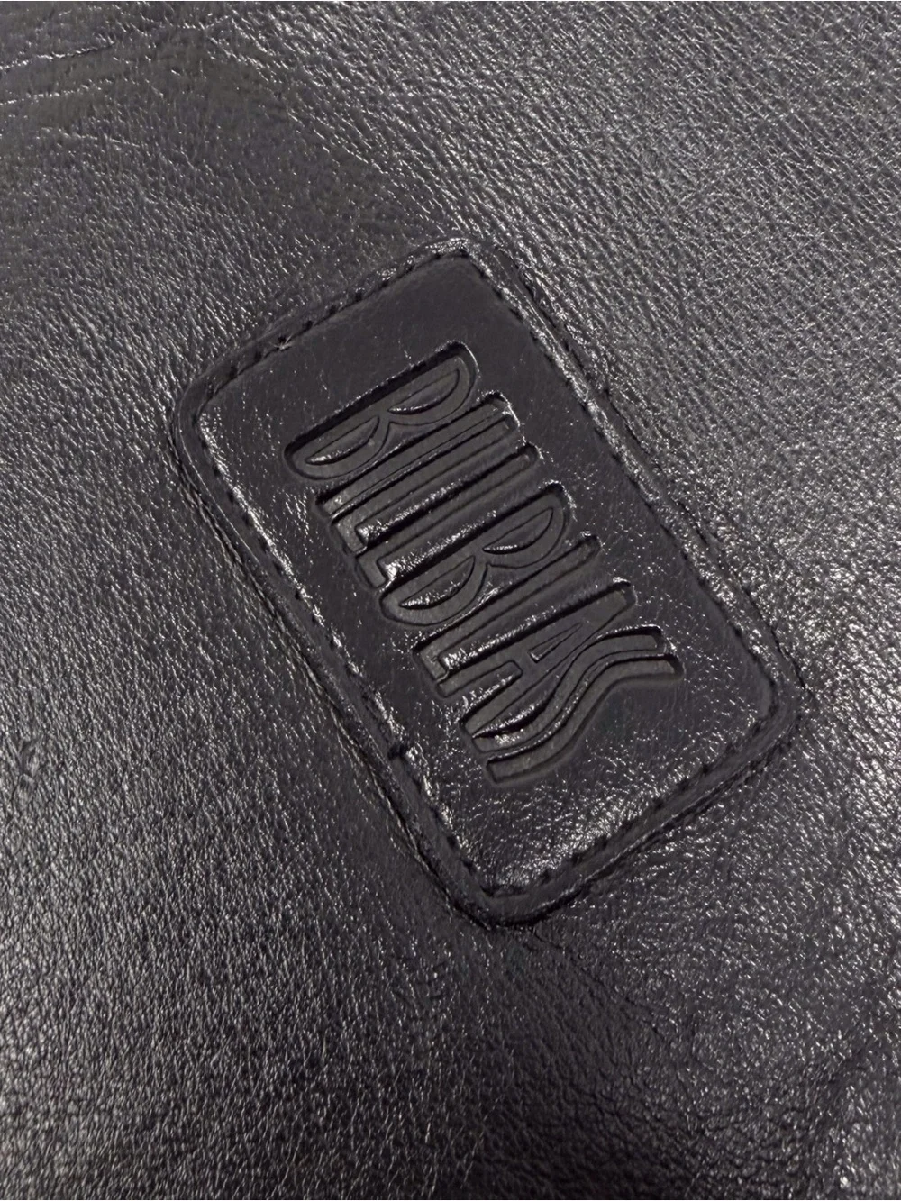 Vintage Bill Blass Black Leather Laptop/Briefcase/Messenger Bag adjustable strap